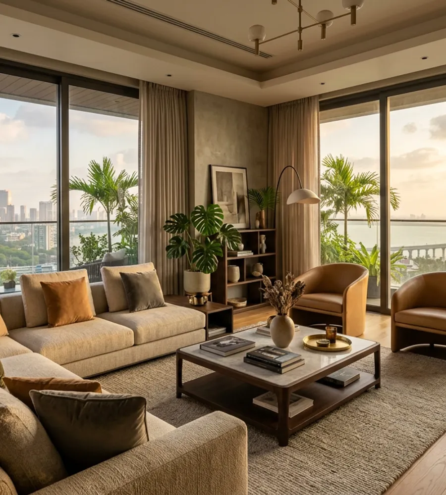 Premium apartment interior at TVS Emerald Avalon